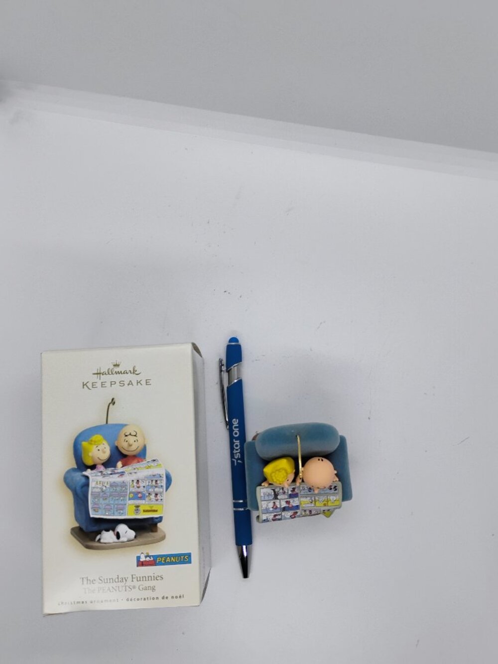 Brand new Snoopy and Peanuts character Christmas ornaments